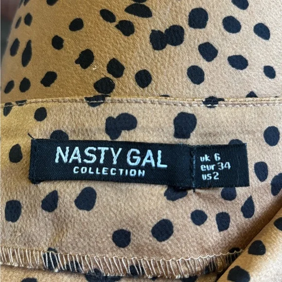 Nasty Gal Collection Leopard Print Tan Skirt - Picture 5 of 6